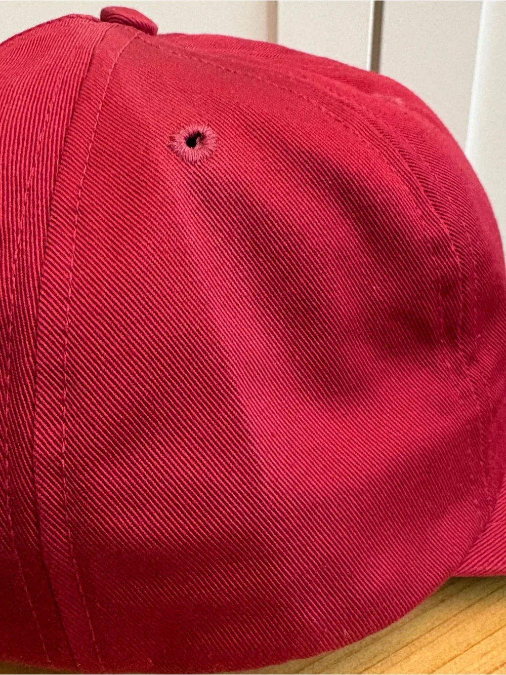 Vintage 90s Polo Ralph Lauren Golf Crest Hat Red Strapback USA Green Underbrim